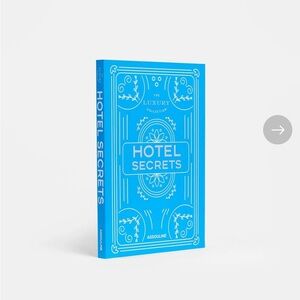 Assouline Hotel Secrets in Vibrant Blue